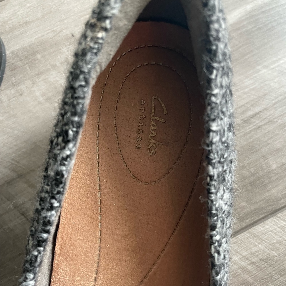 Clarks Women's Keesha Rosa Dress Pump, Grey Tweed Combi - Picture 3 of 4